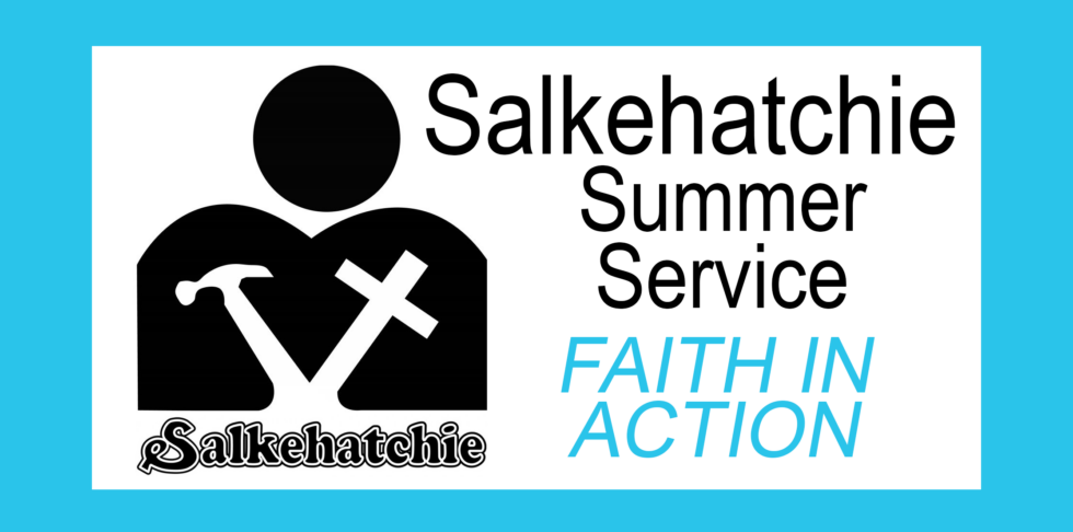 Salkehatchie Summer Service FAITH IN ACTION with Salkehatchie logo